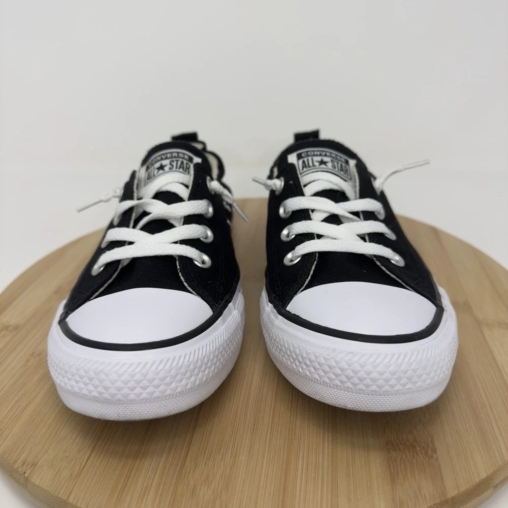 Converse Chuck Taylor All Star Shoreline Black Slip On Sneakers Women's 10
